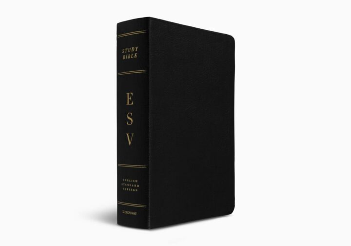 Crossway ESV Study Bible (Genuine Leather, Black)