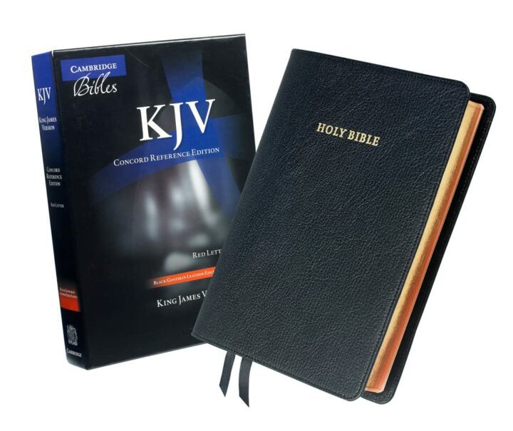 Cambridge KJV Concord Reference Bible, Black Goatskin-BLACK Letter