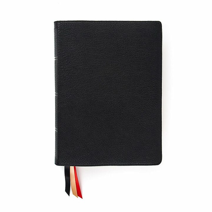 CSB Study Bible, Holman Handcrafted Collection, Black Premium Goatskin