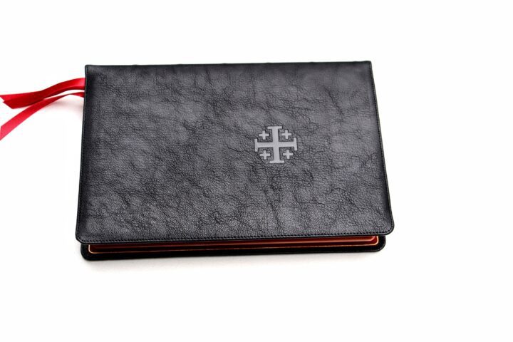 Schuyler Canterbury KJV, Black Goatskin Bible – PREORDER - Image 2