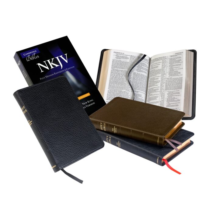 Cambridge NKJV Pitt Minion Reference Bible, Brown Goatskin