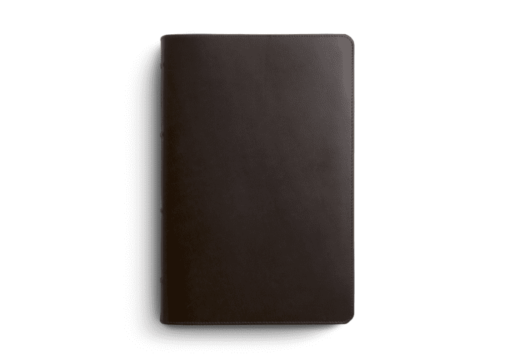 Crossway ESV Heirloom Bible, Omega Edition, Wellington Leather, Brown - Image 2