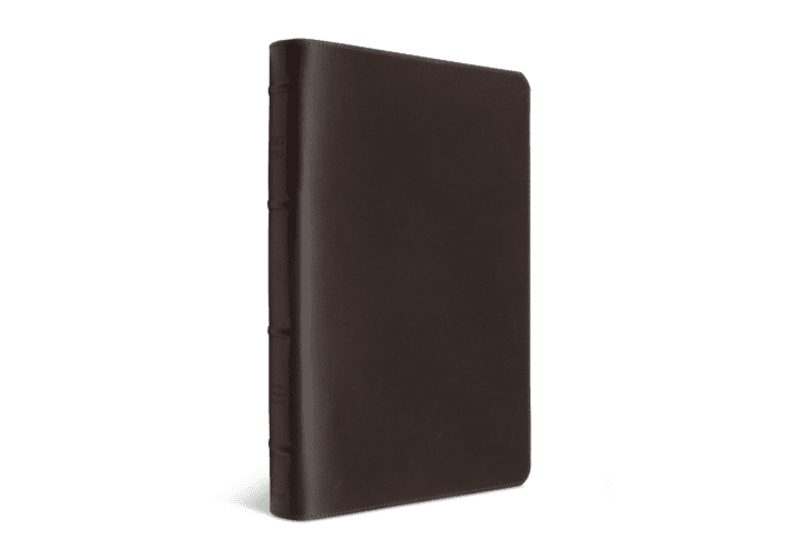 Crossway ESV Heirloom Bible, Omega Edition, Wellington Leather, Brown